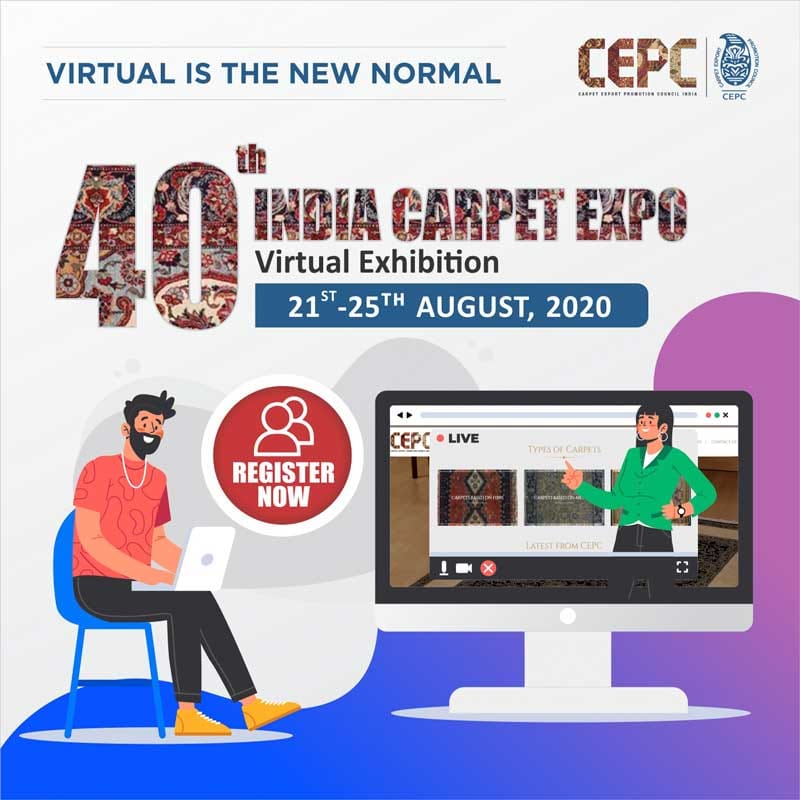 40th India Carpet Expo : Virtual Exhibition