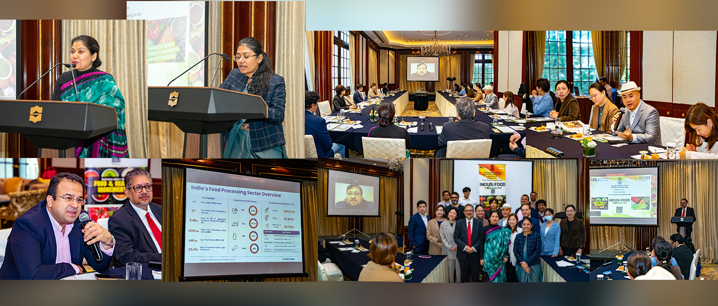 Pre-visit interaction with participants of IndusFood 2025 organized by TPCI supported by Dept. Of Commerce, GoI