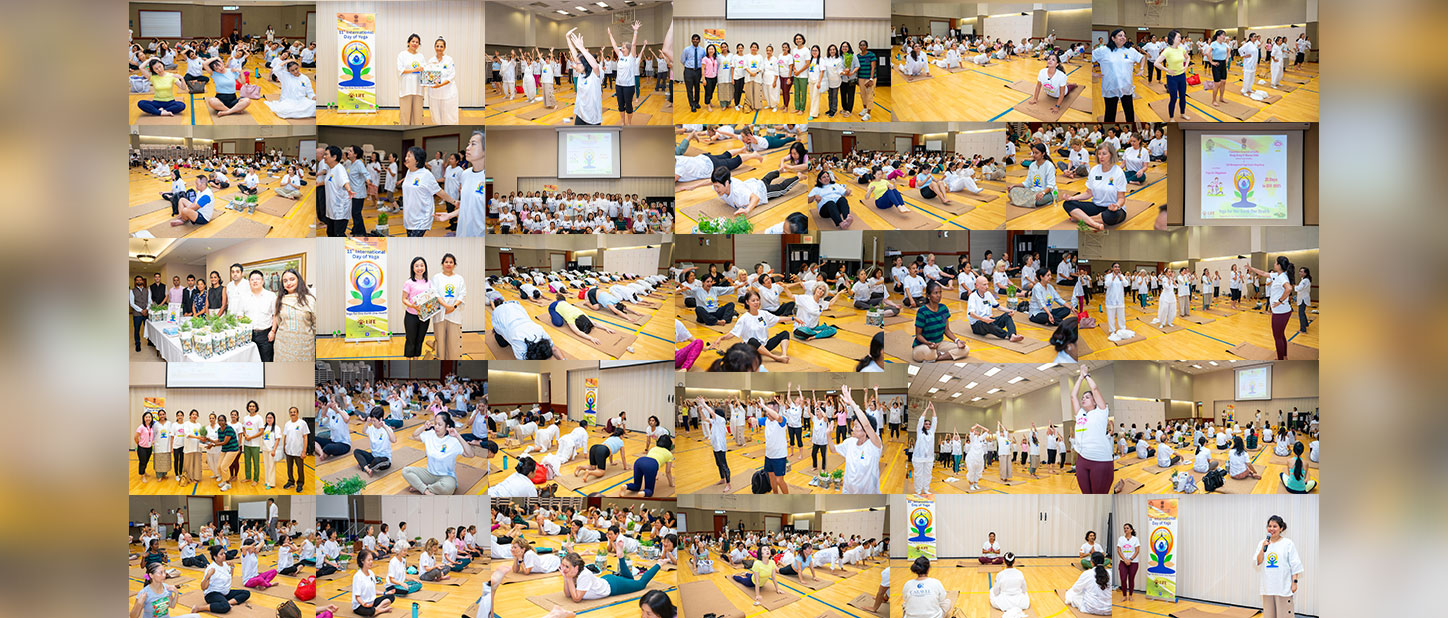 Yoga workshop to mark 25 days to go for the International Day of Yoga (IDY) 2025 held on 27 May 2025